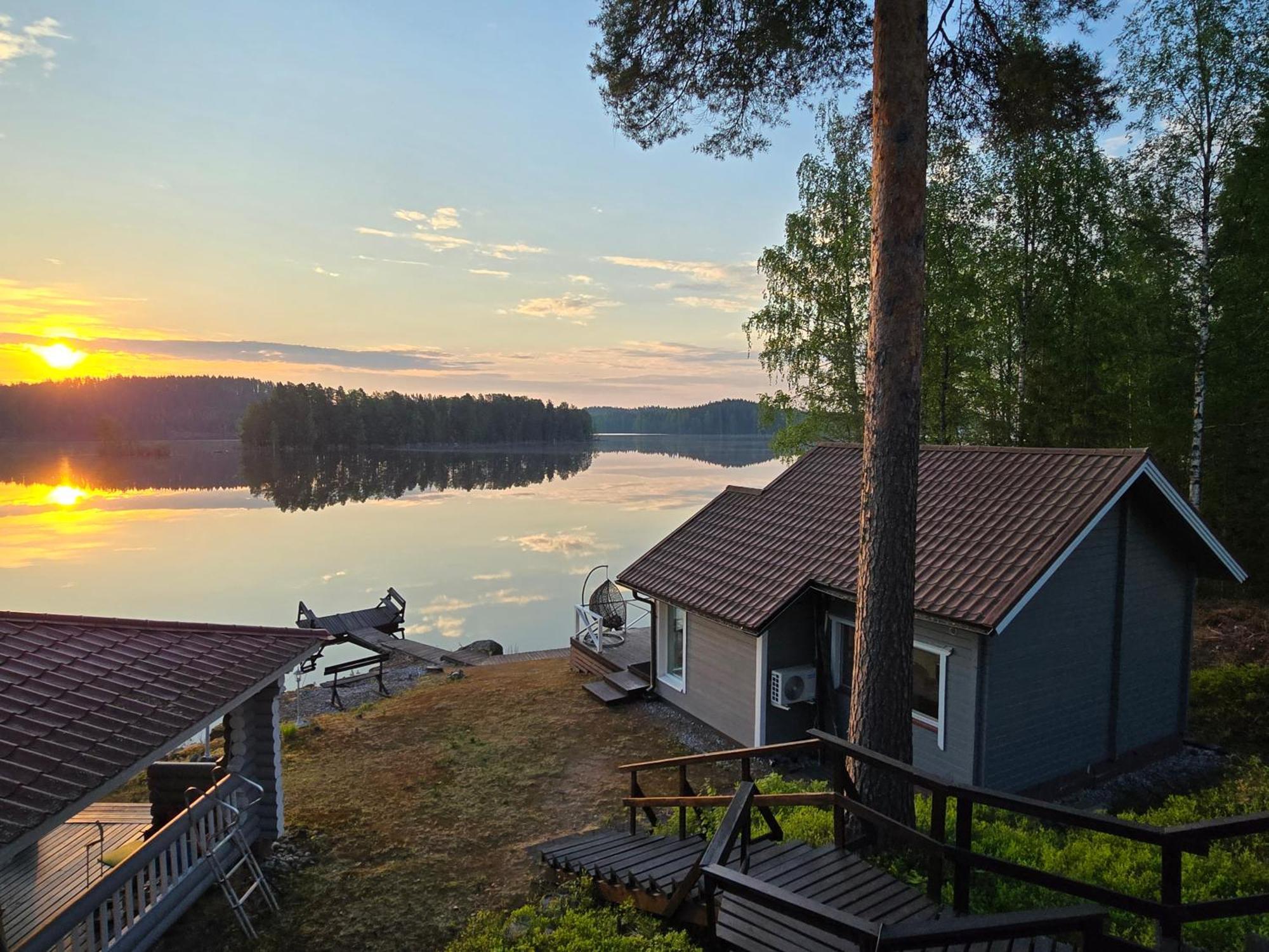 Villa Leppaekerttu Enonkoski Exterior foto